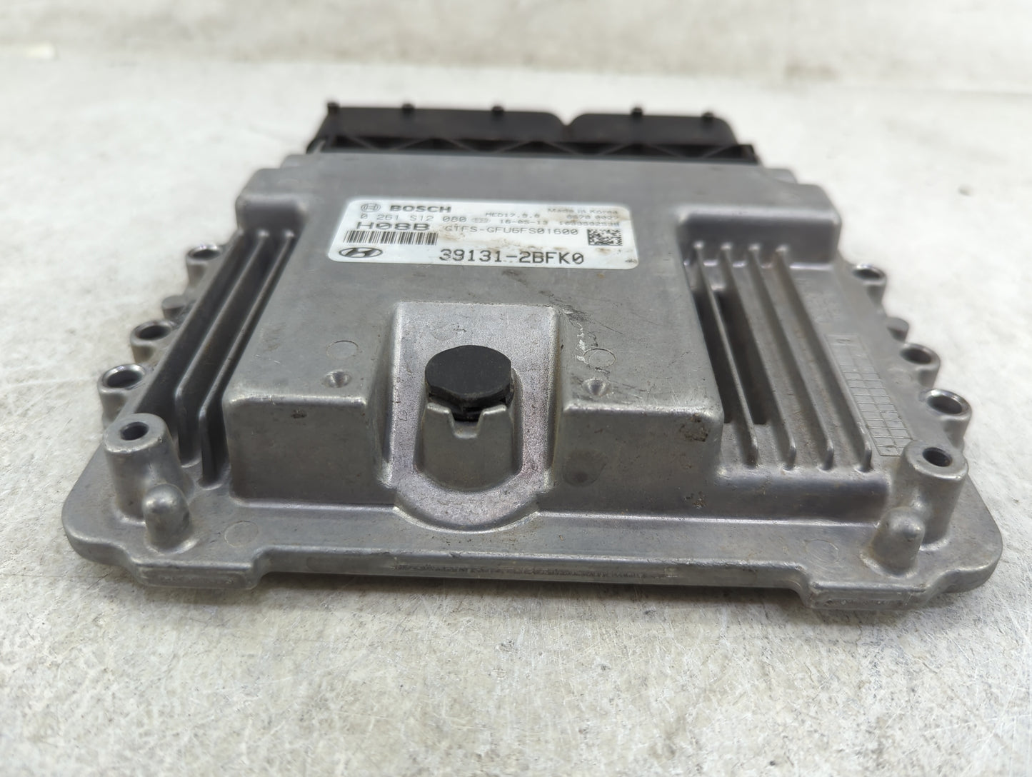 2016 Hyundai Veloster PCM Engine Control Computer ECU ECM PCU OEM P/N:39131-2BFK0 0261S12080, 39130-2BFK0 Fits OEM Used Auto