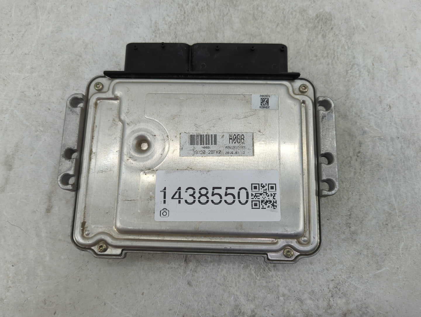 2016 Hyundai Veloster PCM Engine Control Computer ECU ECM PCU OEM P/N:39131-2BFK0 0261S12080, 39130-2BFK0 Fits OEM Used Auto