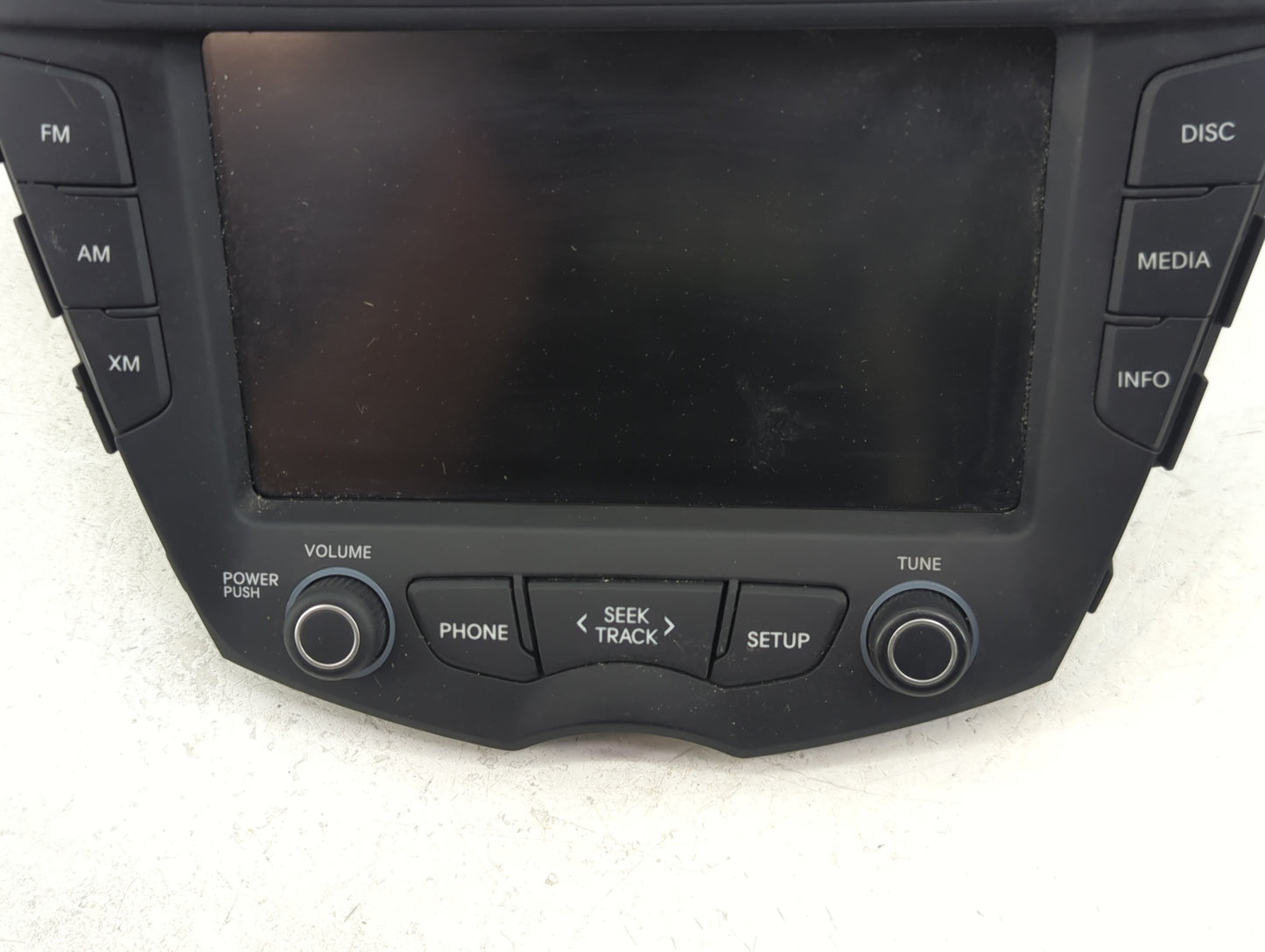 2015-2017 Hyundai Veloster Radio AM FM Cd Player Receiver Replacement P/N:96560-2V722 LAC1722INFS Fits Fits 2015 2016 2017 O