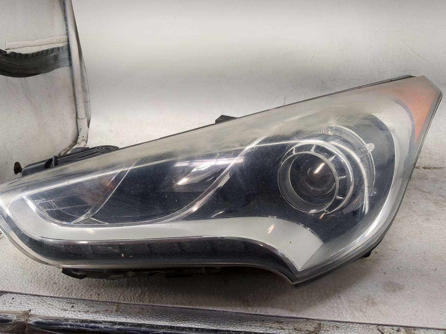2013-2017 Hyundai Veloster Driver Left Oem Head Light Headlight Lamp - Oemusedautoparts1.com