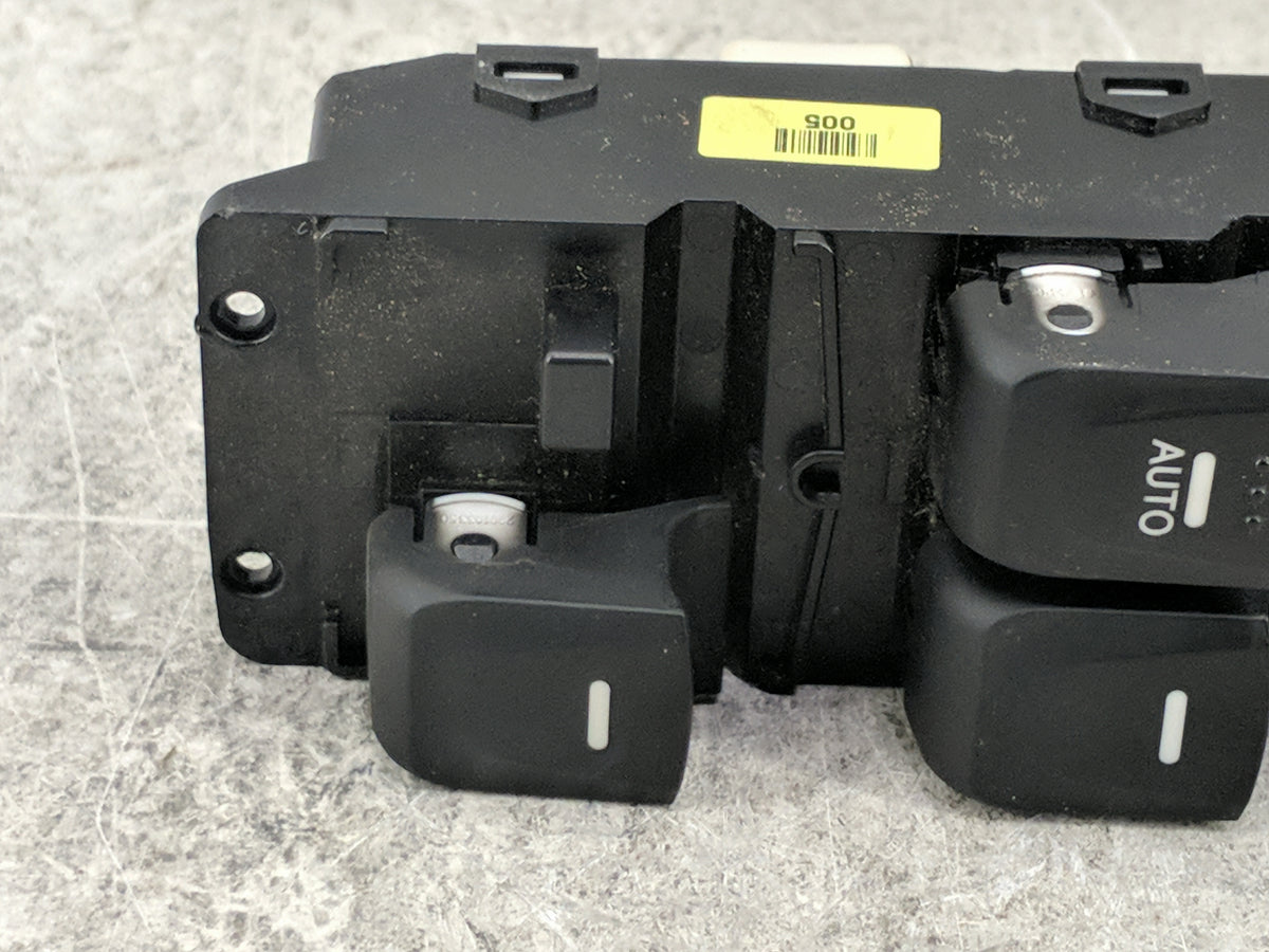 2012-2017 Hyundai Veloster Master Power Window Switch Replacement Driver Side Left P/N:29910333 Fits OEM Used Auto Parts - O