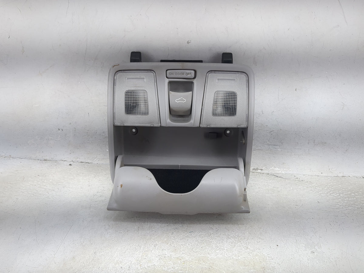 2016 Hyundai Veloster Overhead Roof Console Gray - Oemusedautoparts1.com
