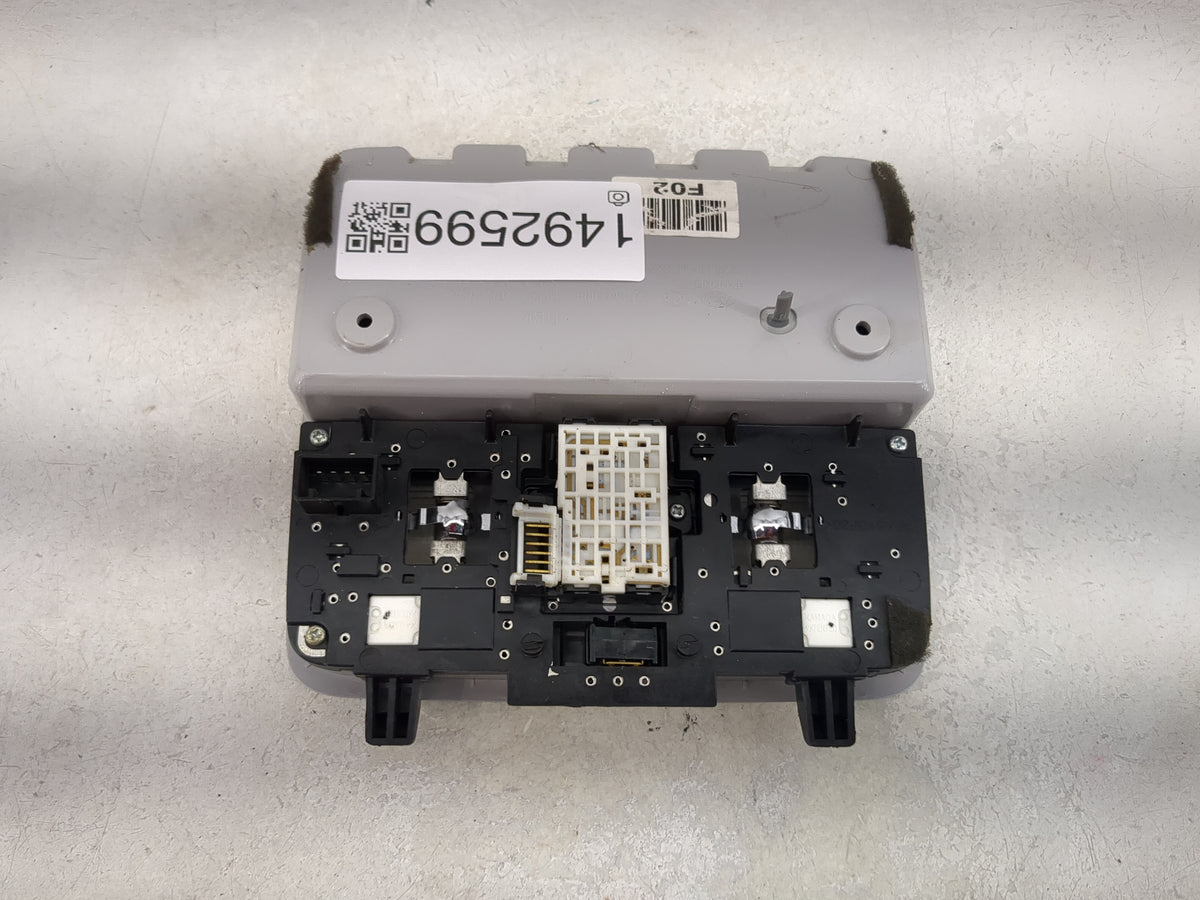 2016 Hyundai Veloster Overhead Roof Console Gray - Oemusedautoparts1.com