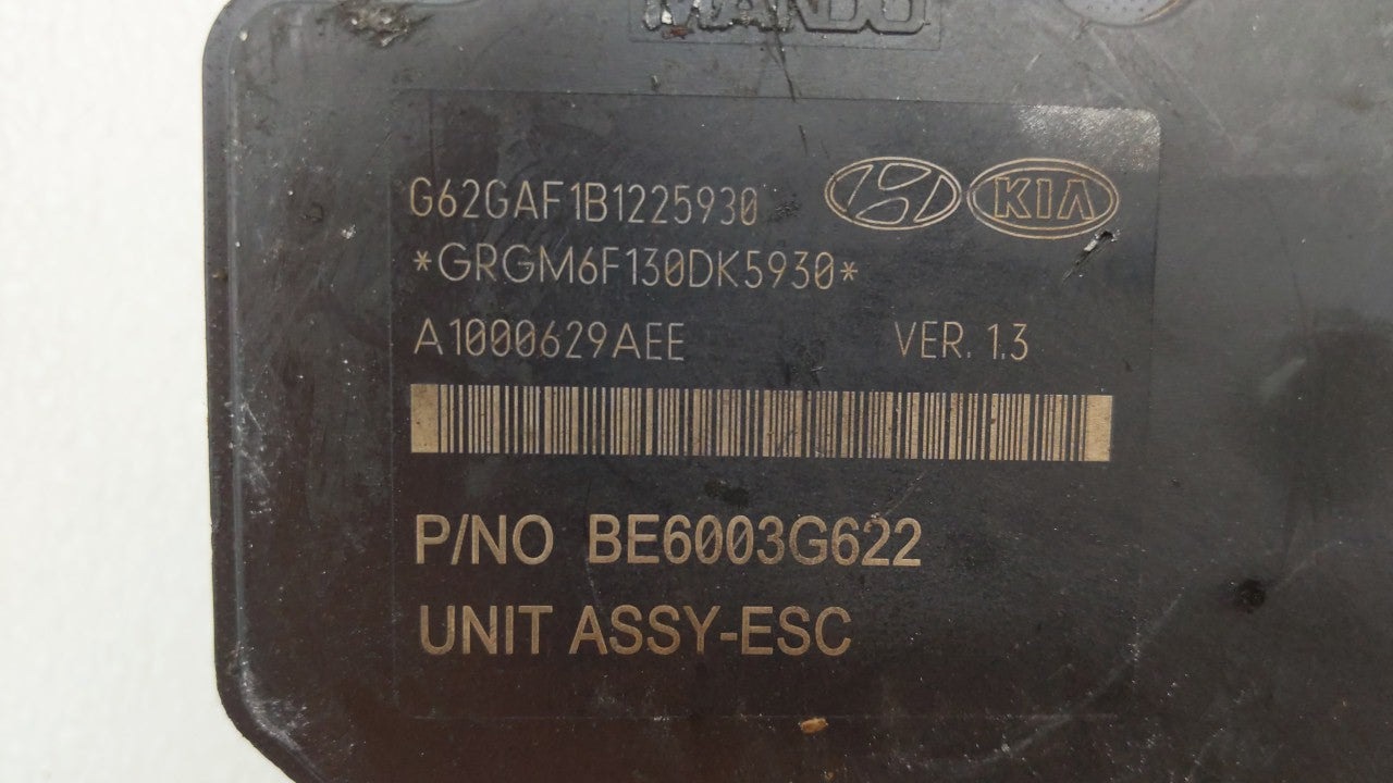 2015-2017 Hyundai Veloster ABS Pump Control Module Replacement P/N:58920-2V470 58920-2V480 Fits Fits 2015 2016 2017 OEM Used