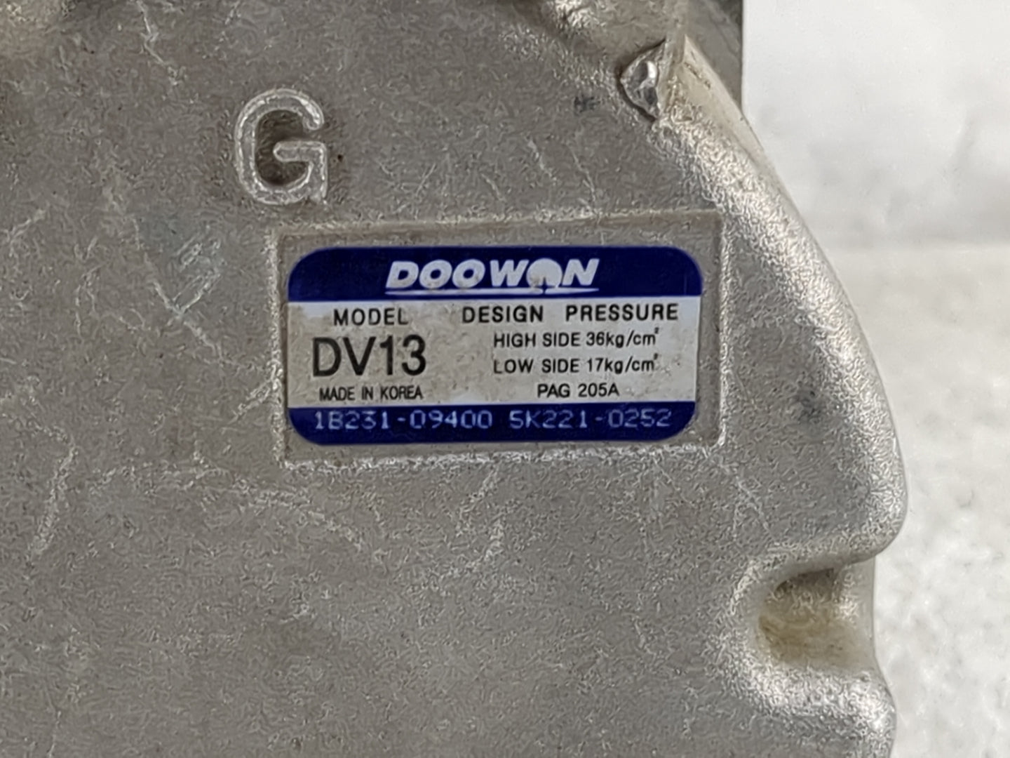 2015-2017 Hyundai Veloster Air Conditioning A/c Ac Compressor Oem 386223 - Oemusedautoparts1.com