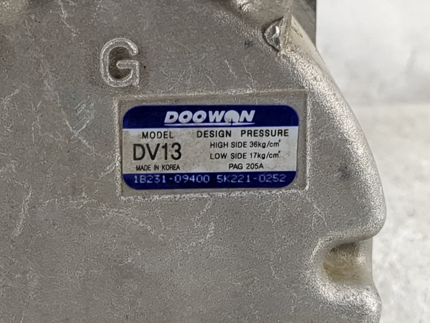 2015-2017 Hyundai Veloster Air Conditioning A/c Ac Compressor Oem 386223 - Oemusedautoparts1.com