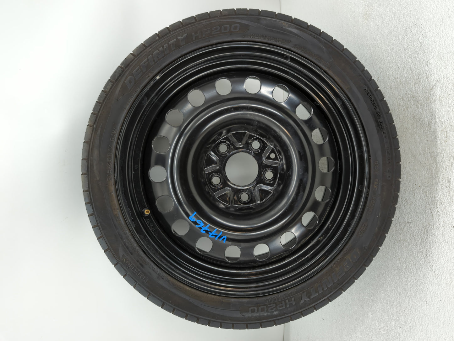2016-2016 Hyundai Veloster Spare Donut Tire Wheel Rim Oem - Oemusedautoparts1.com