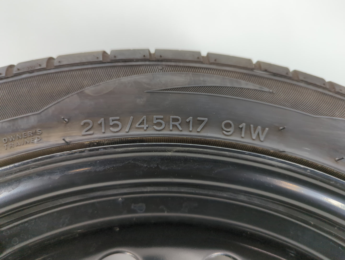 2016-2016 Hyundai Veloster Spare Donut Tire Wheel Rim Oem - Oemusedautoparts1.com