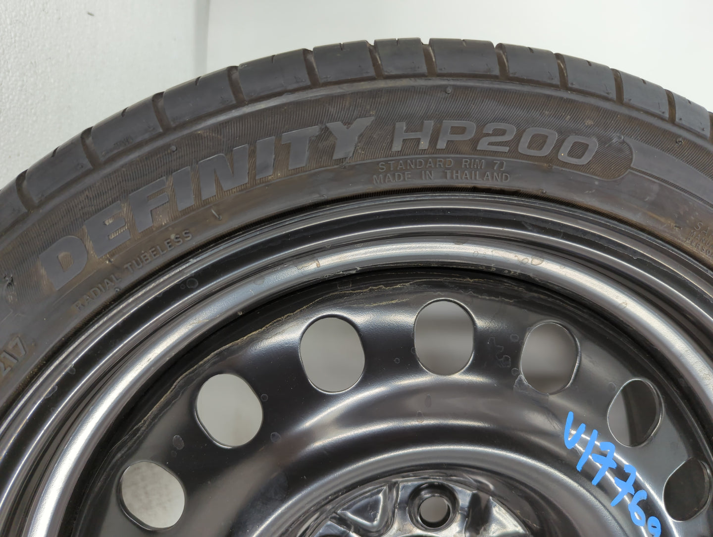 2016-2016 Hyundai Veloster Spare Donut Tire Wheel Rim Oem - Oemusedautoparts1.com