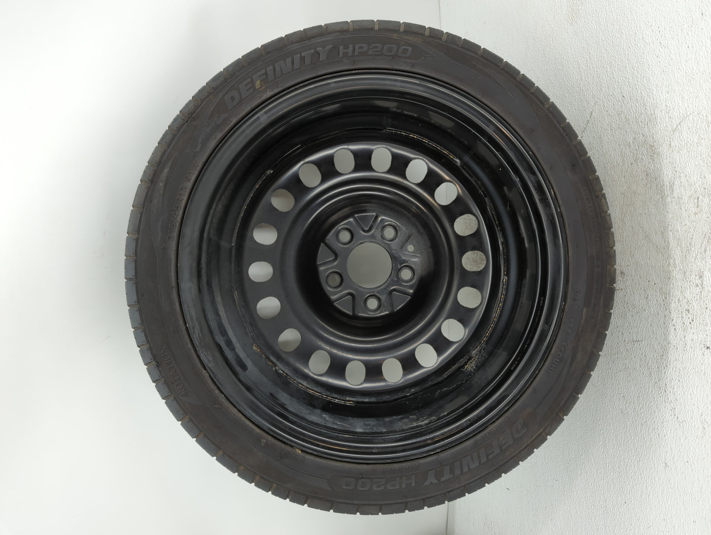 2016-2016 Hyundai Veloster Spare Donut Tire Wheel Rim Oem - Oemusedautoparts1.com
