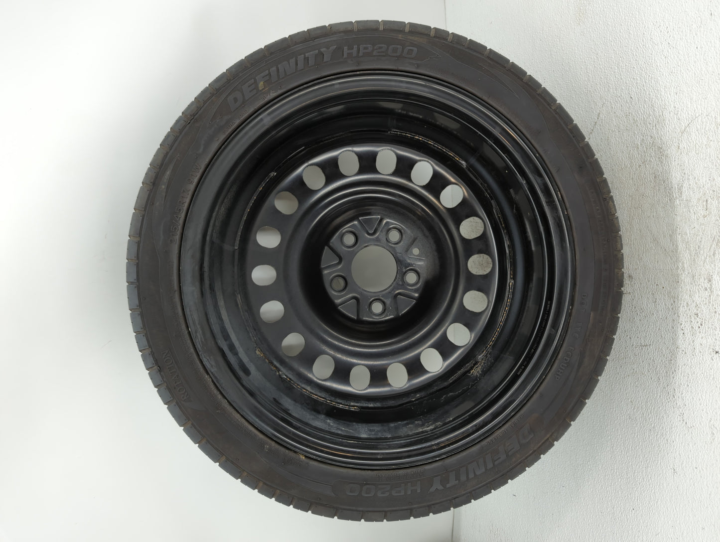 2016-2016 Hyundai Veloster Spare Donut Tire Wheel Rim Oem - Oemusedautoparts1.com