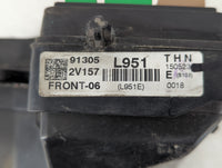 2015-2017 Hyundai Veloster Fusebox Fuse Box Panel Relay Module P/N:91305 2V157 Fits Fits 2015 2016 2017 OEM Used Auto Parts 