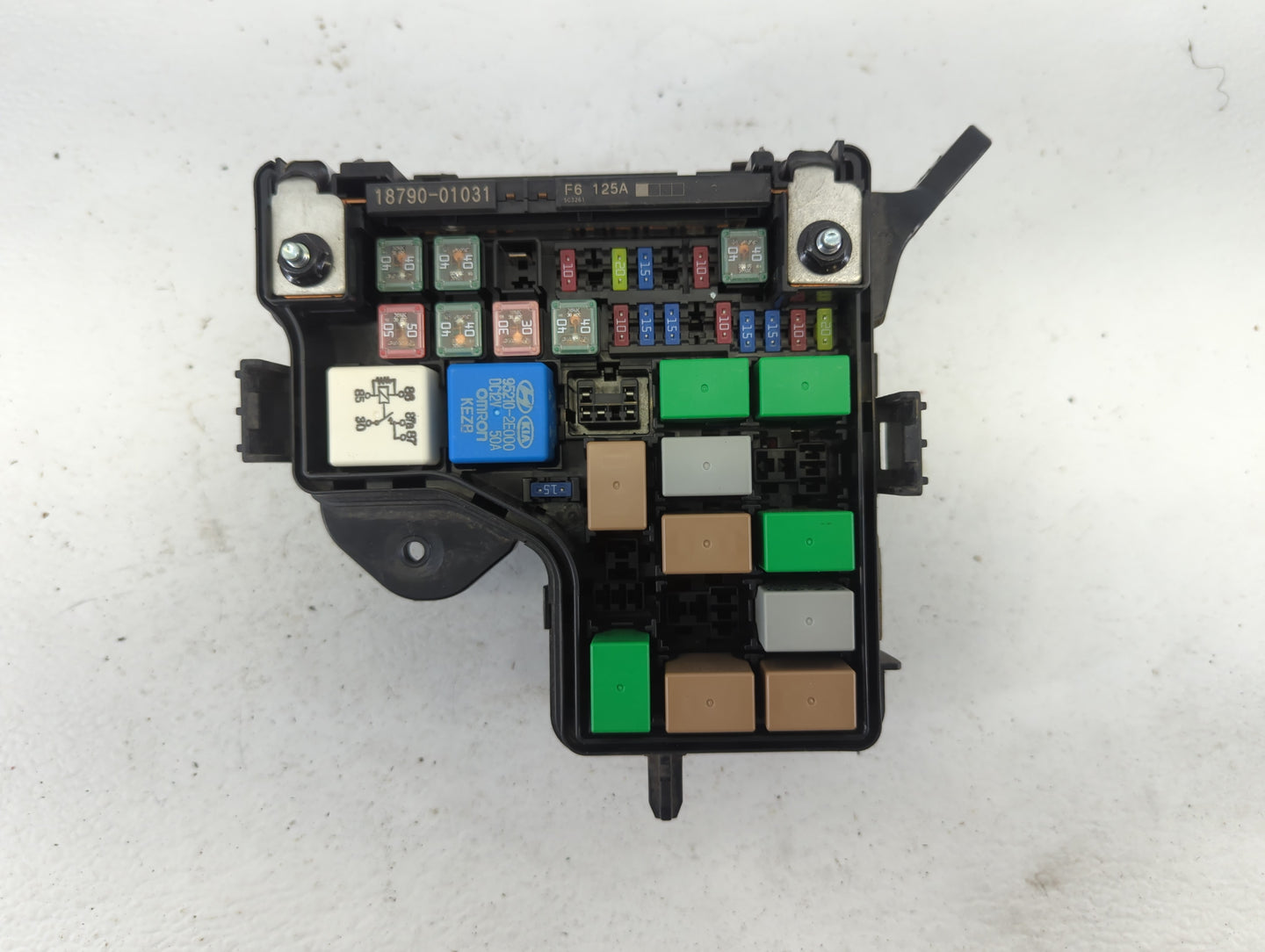2016-2017 Hyundai Veloster Fusebox Fuse Box Panel Relay Module P/N:91236 2V179 Fits Fits 2016 2017 OEM Used Auto Parts - Oem