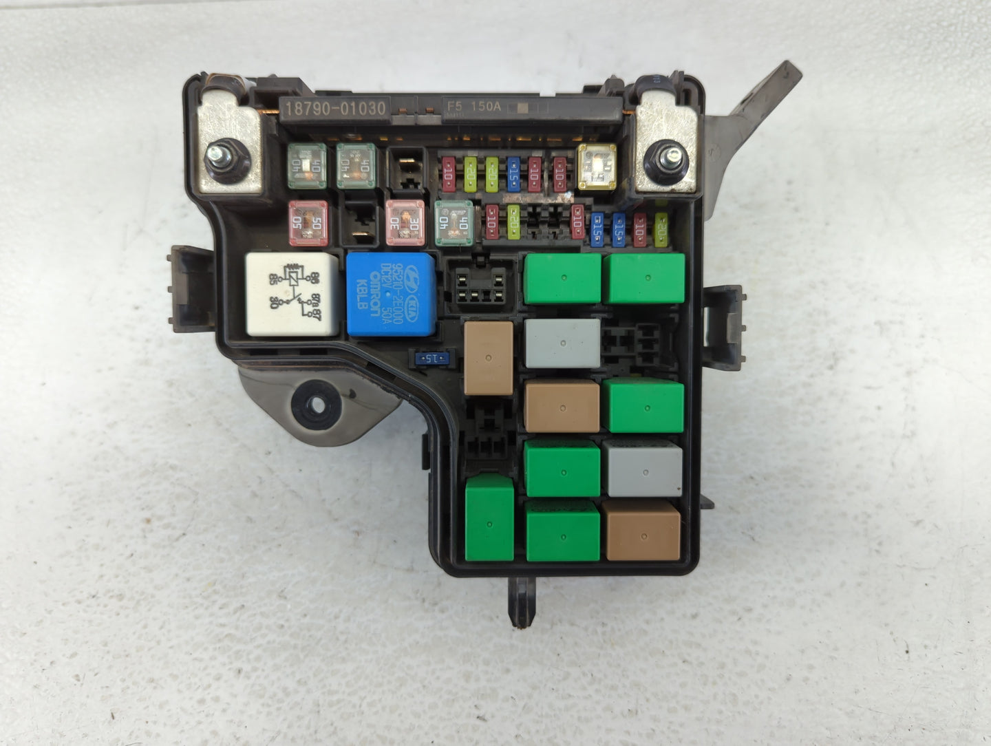 2015-2017 Hyundai Veloster Fusebox Fuse Box Panel Relay Module P/N:91941-2V420 Fits Fits 2015 2016 2017 OEM Used Auto Parts 