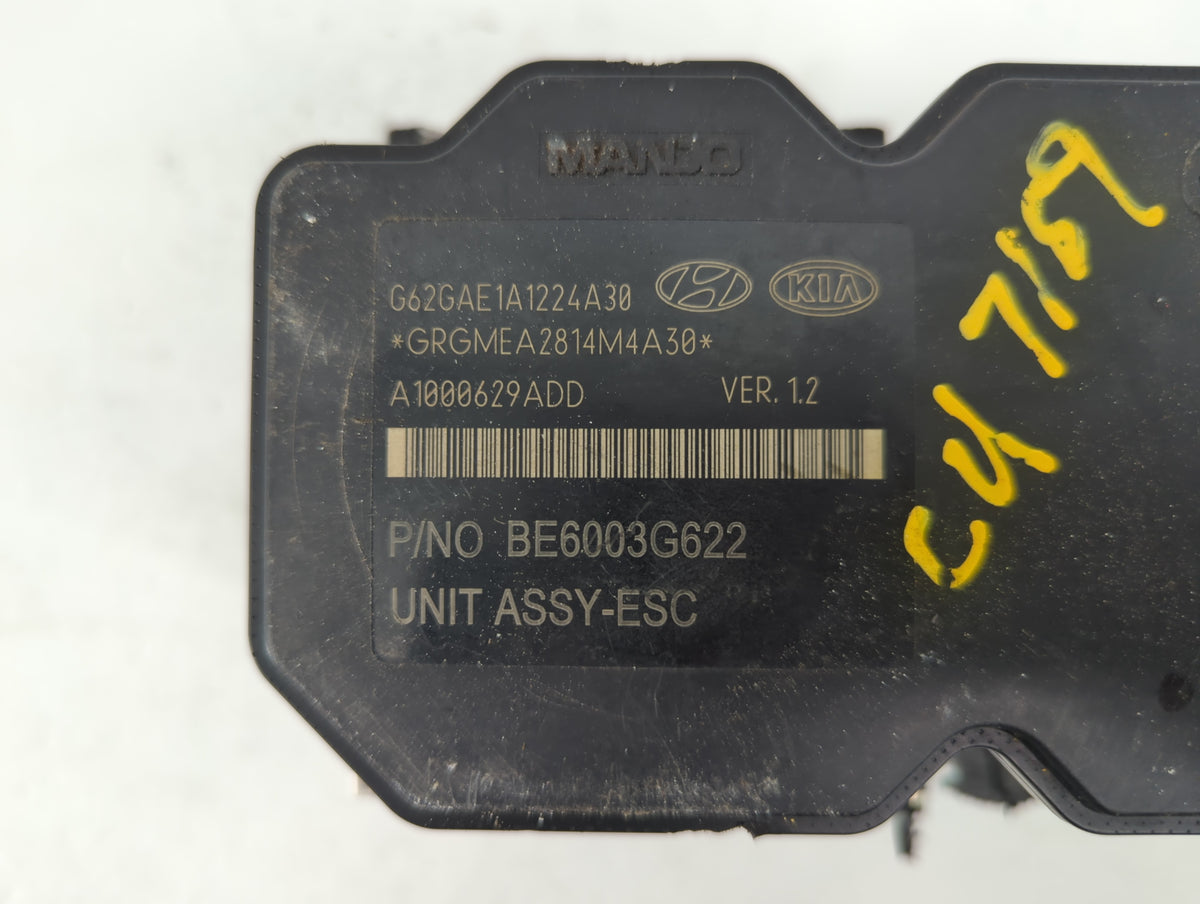 2015-2017 Hyundai Veloster Anti-Lock Brake ABS Pump Module Actuator OEM P/N:58920-2S820 Fits Fits 2015 2016 2017 OEM Used Au