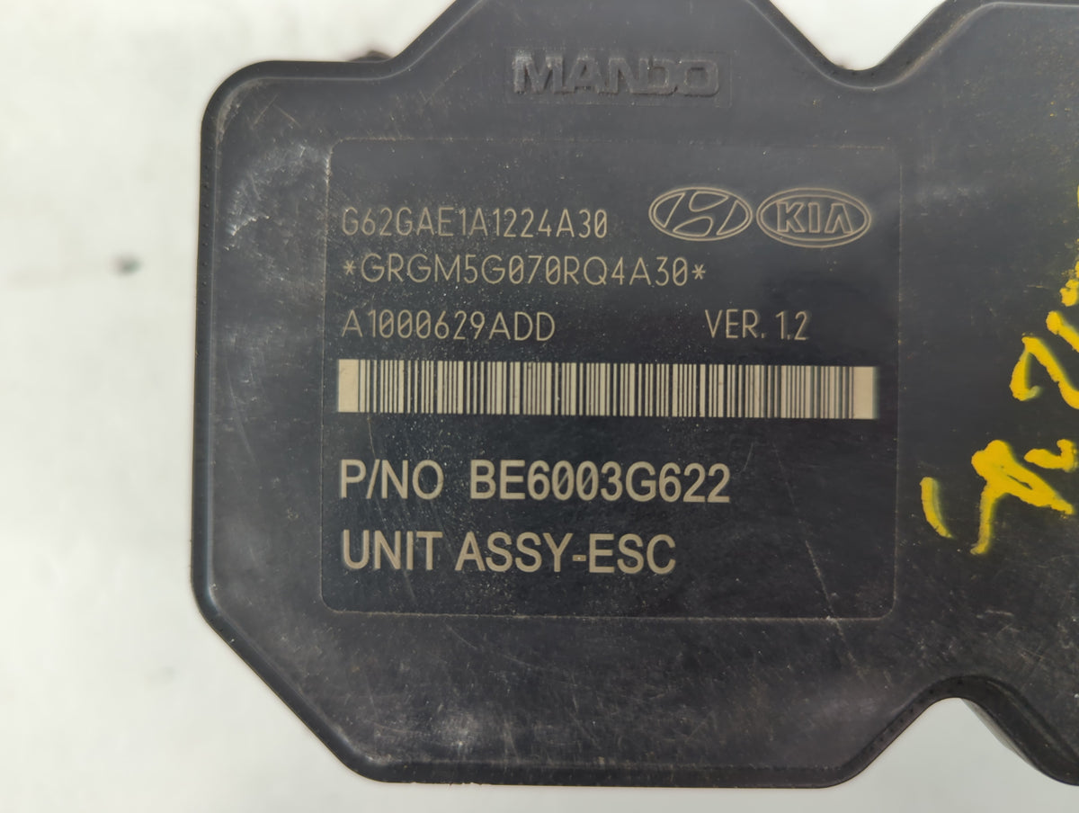 2015-2017 Hyundai Veloster Anti-Lock Brake ABS Pump Module Actuator OEM P/N:BE6003G622 58920-2S820 Fits Fits 2015 2016 2017 