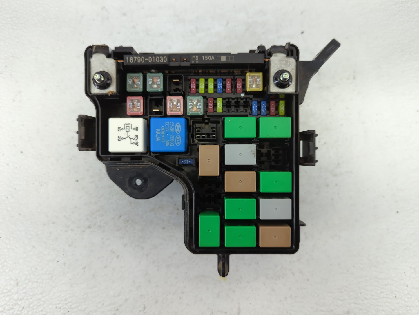 2016-2017 Hyundai Veloster Fusebox Fuse Box Panel Relay Module P/N:L865 91301 2V017 Fits Fits 2016 2017 OEM Used Auto Parts 