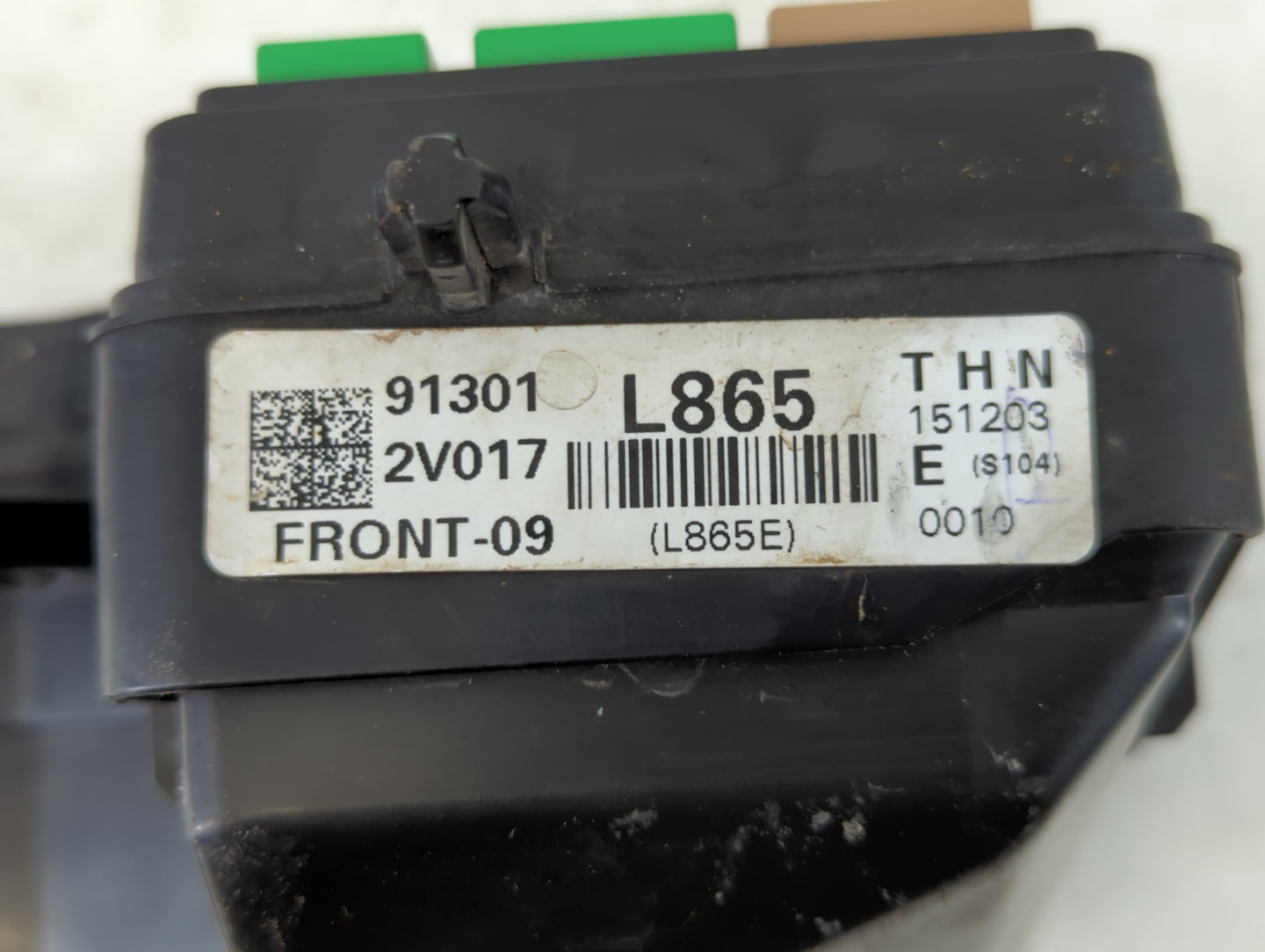 2016-2017 Hyundai Veloster Fusebox Fuse Box Panel Relay Module P/N:L865 91301 2V017 Fits Fits 2016 2017 OEM Used Auto Parts 
