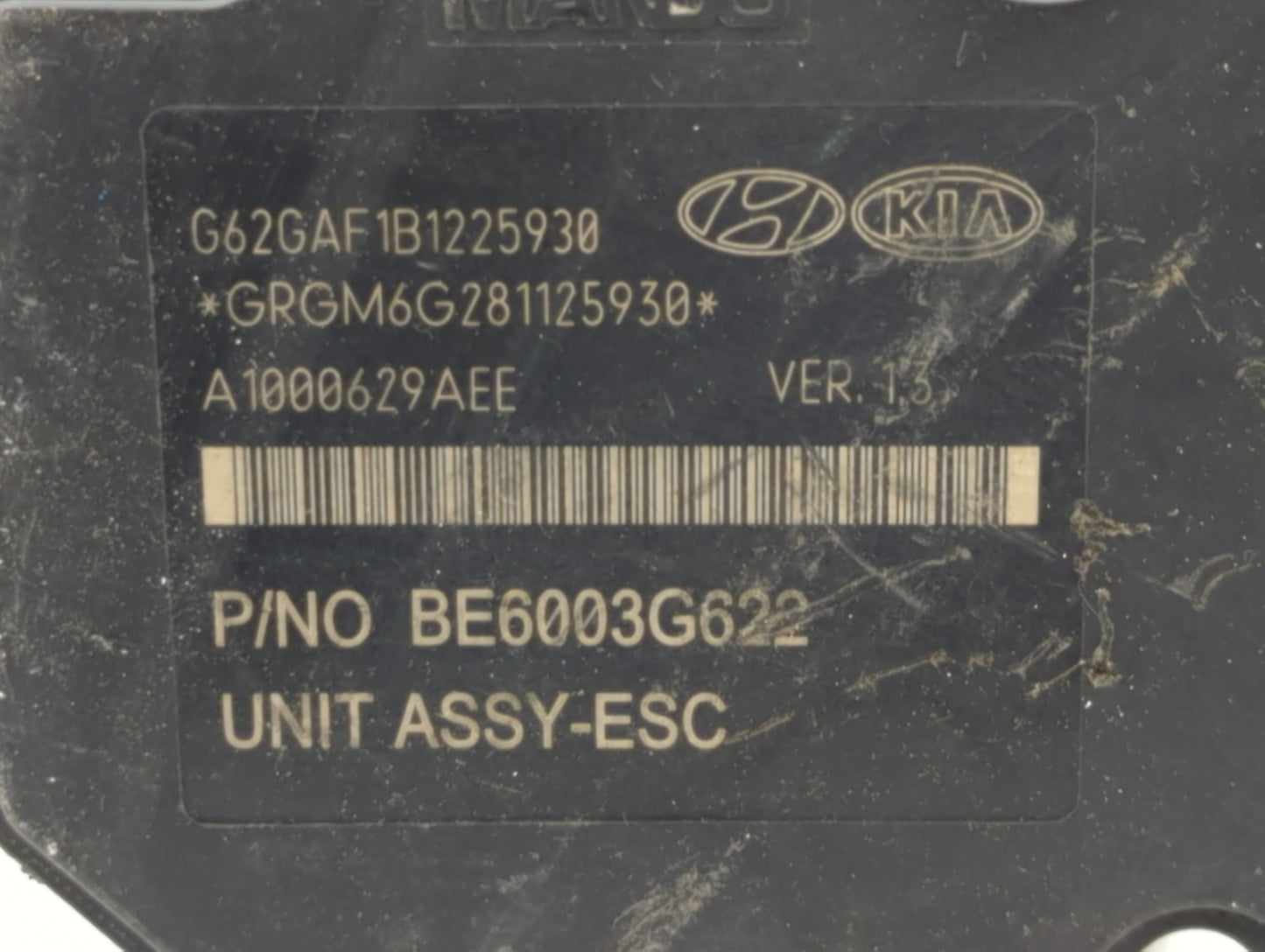 2015-2017 Hyundai Veloster ABS Pump Control Module Replacement P/N:58920-2V480 Fits Fits 2015 2016 2017 OEM Used Auto Parts 