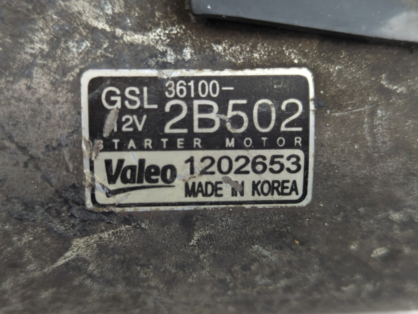 2012-2020 Hyundai Veloster Car Starter Motor Solenoid OEM P/N:36100-2B502 Fits OEM Used Auto Parts - Oemusedautoparts1.com