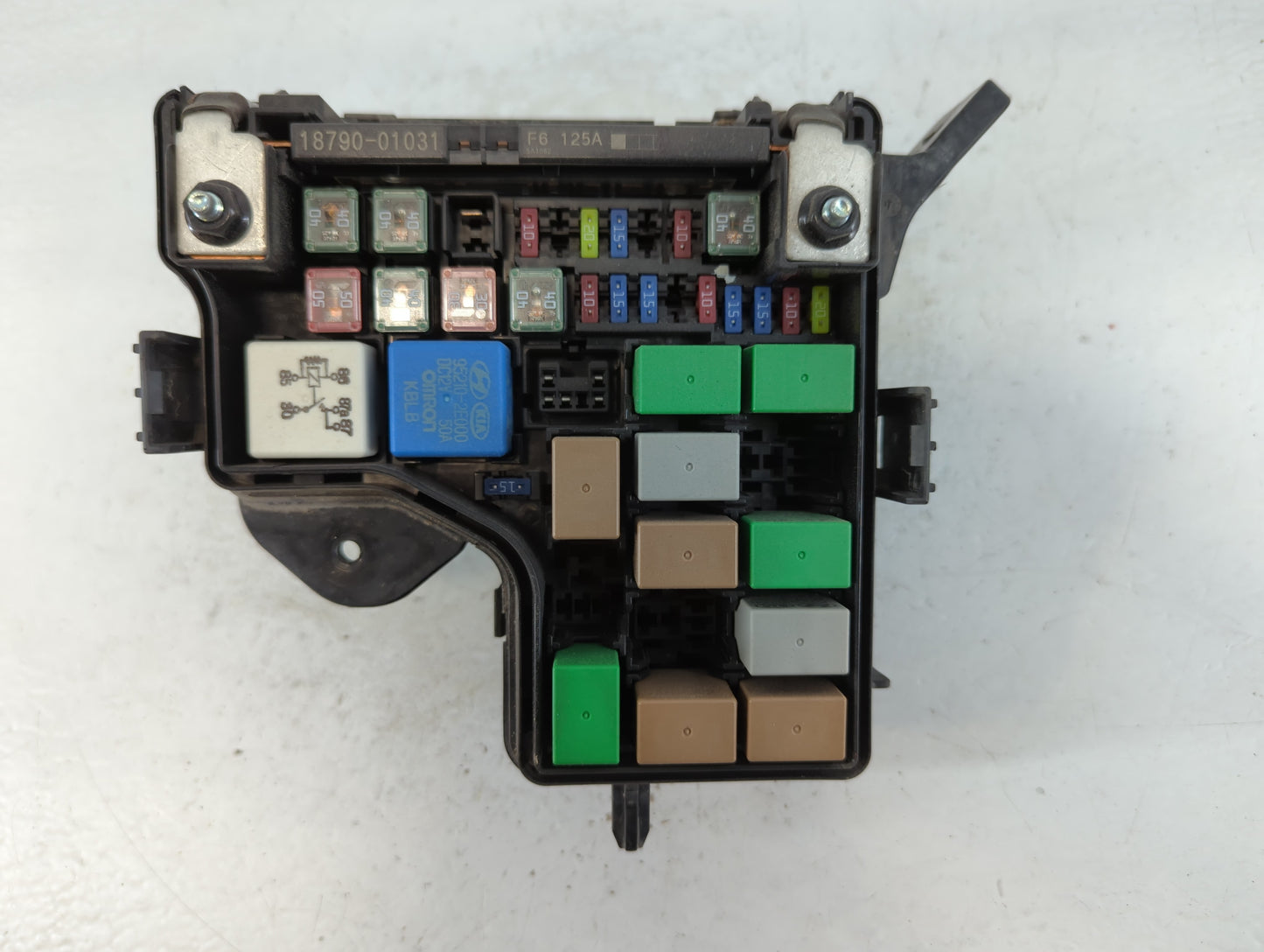 2016-2017 Hyundai Veloster Fusebox Fuse Box Panel Relay Module P/N:91236 2V179 Fits Fits 2016 2017 OEM Used Auto Parts - Oem