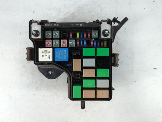 2015-2017 Hyundai Veloster Fusebox Fuse Box Panel Relay Module P/N:91236 2V039 Fits Fits 2015 2016 2017 OEM Used Auto Parts