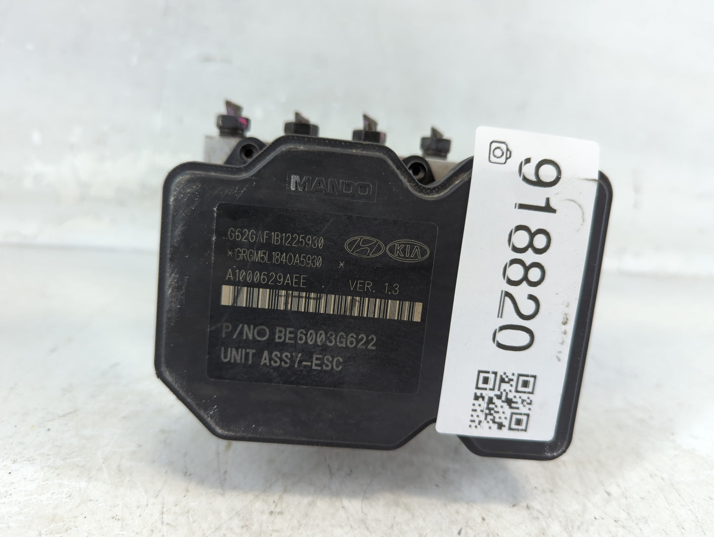 2015-2017 Hyundai Veloster ABS Pump Control Module Replacement P/N:58920-2V480 Fits Fits 2015 2016 2017 OEM Used Auto Parts 