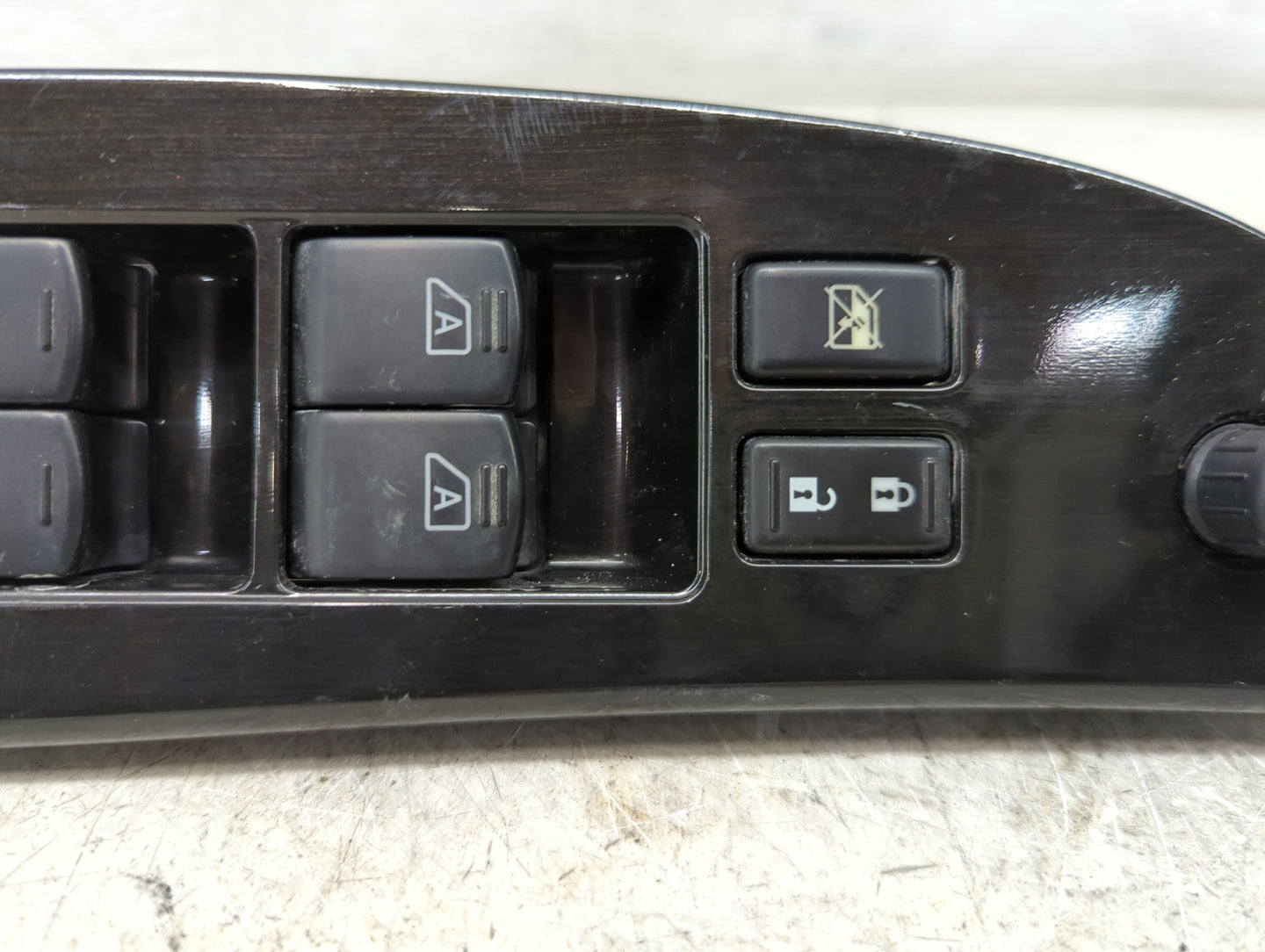 2010-2012 Infiniti Ex35 Master Power Window Switch Replacement Driver Side Left P/N:25401 1BA3E 05813 Fits OEM Used Auto Par