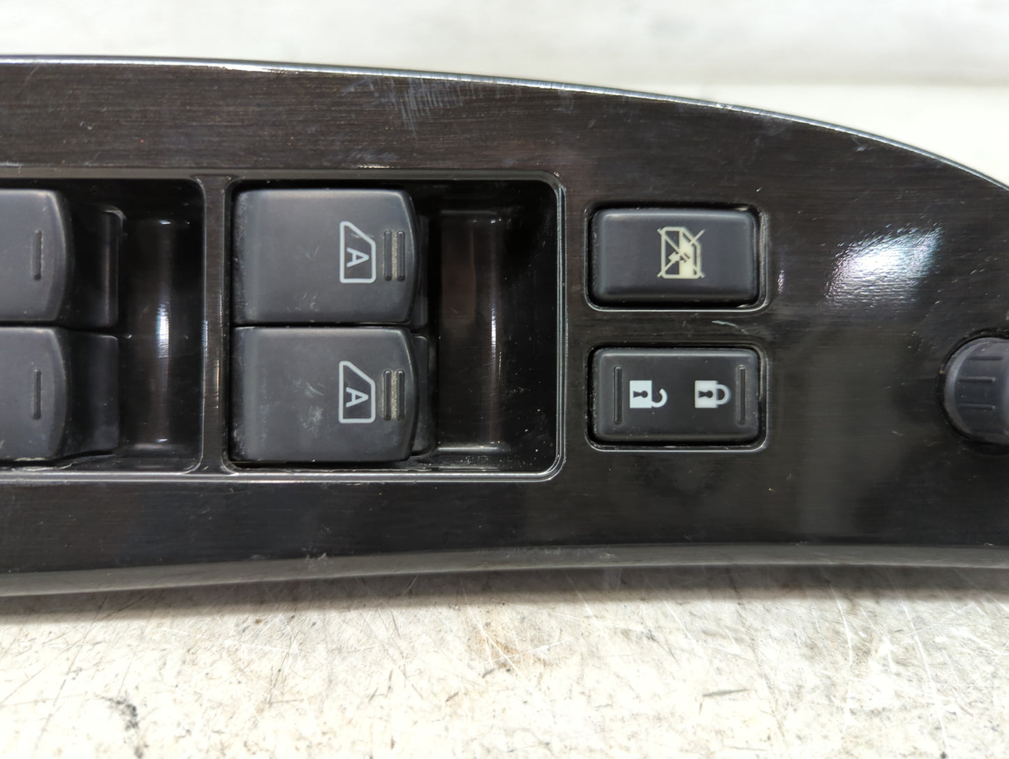2010-2012 Infiniti Ex35 Master Power Window Switch Replacement Driver Side Left P/N:25401 1BA3E 05813 Fits OEM Used Auto Par