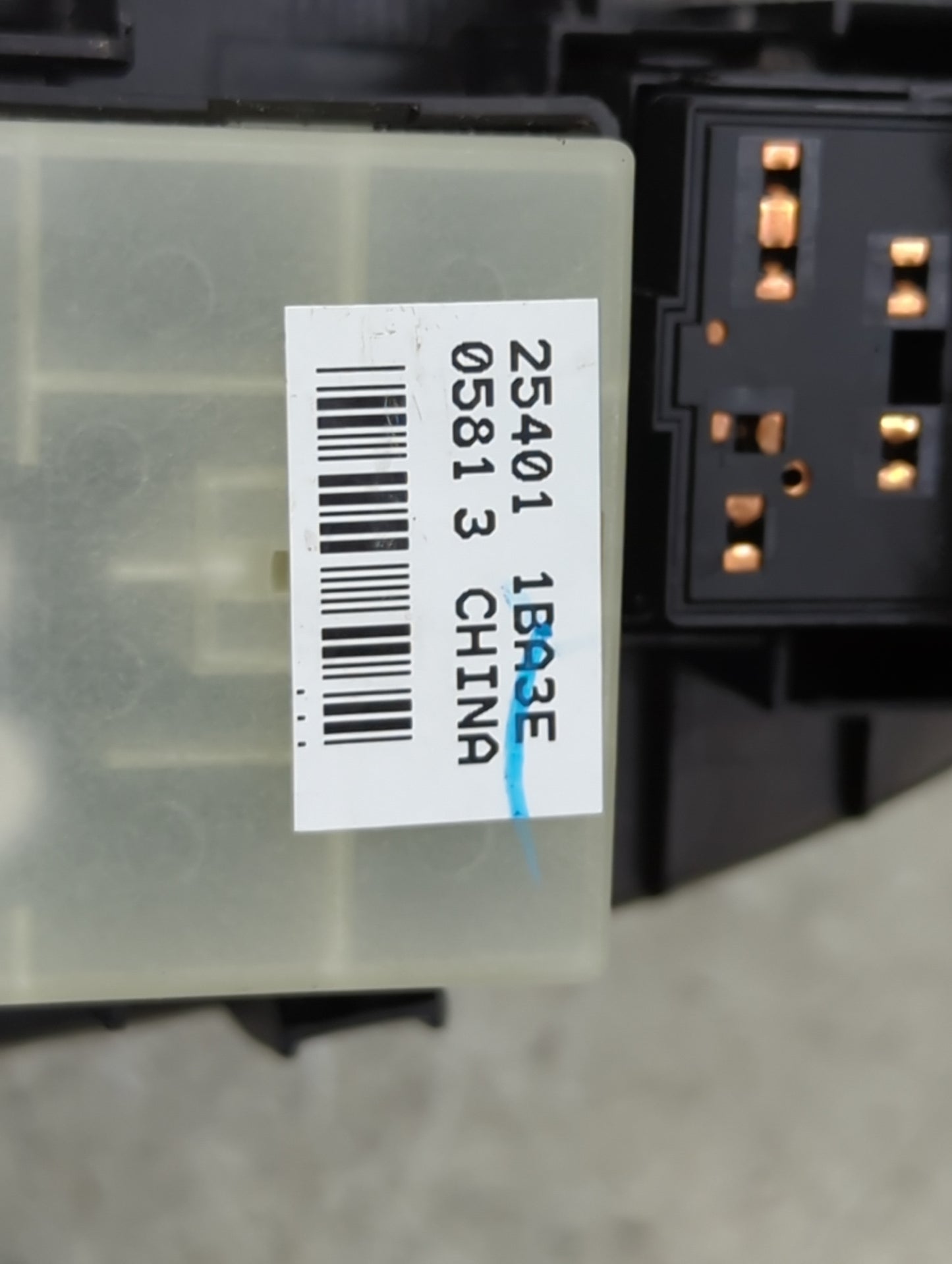 2010-2012 Infiniti Ex35 Master Power Window Switch Replacement Driver Side Left P/N:25401 1BA3E 05813 Fits OEM Used Auto Par