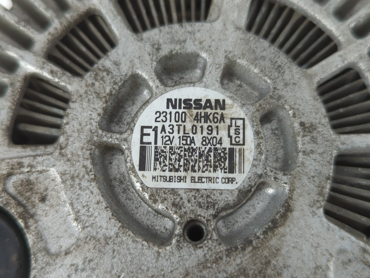 2016-2020 Infiniti Q50 Alternator Replacement Generator Charging Assembly Engine OEM P/N:23100 4HK6A Fits OEM Used Auto Part