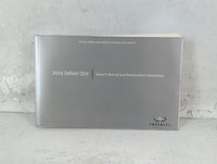 2016 Infiniti Q50 Owners Manual Book Guide P/N:0M16E0 0V37U1 OEM Used Auto Parts - Oemusedautoparts1.com