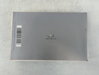 2016 Infiniti Q50 Owners Manual Book Guide P/N:0M16E0 0V37U1 OEM Used Auto Parts - Oemusedautoparts1.com