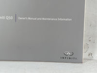 2016 Infiniti Q50 Owners Manual Book Guide OEM Used Auto Parts - Oemusedautoparts1.com