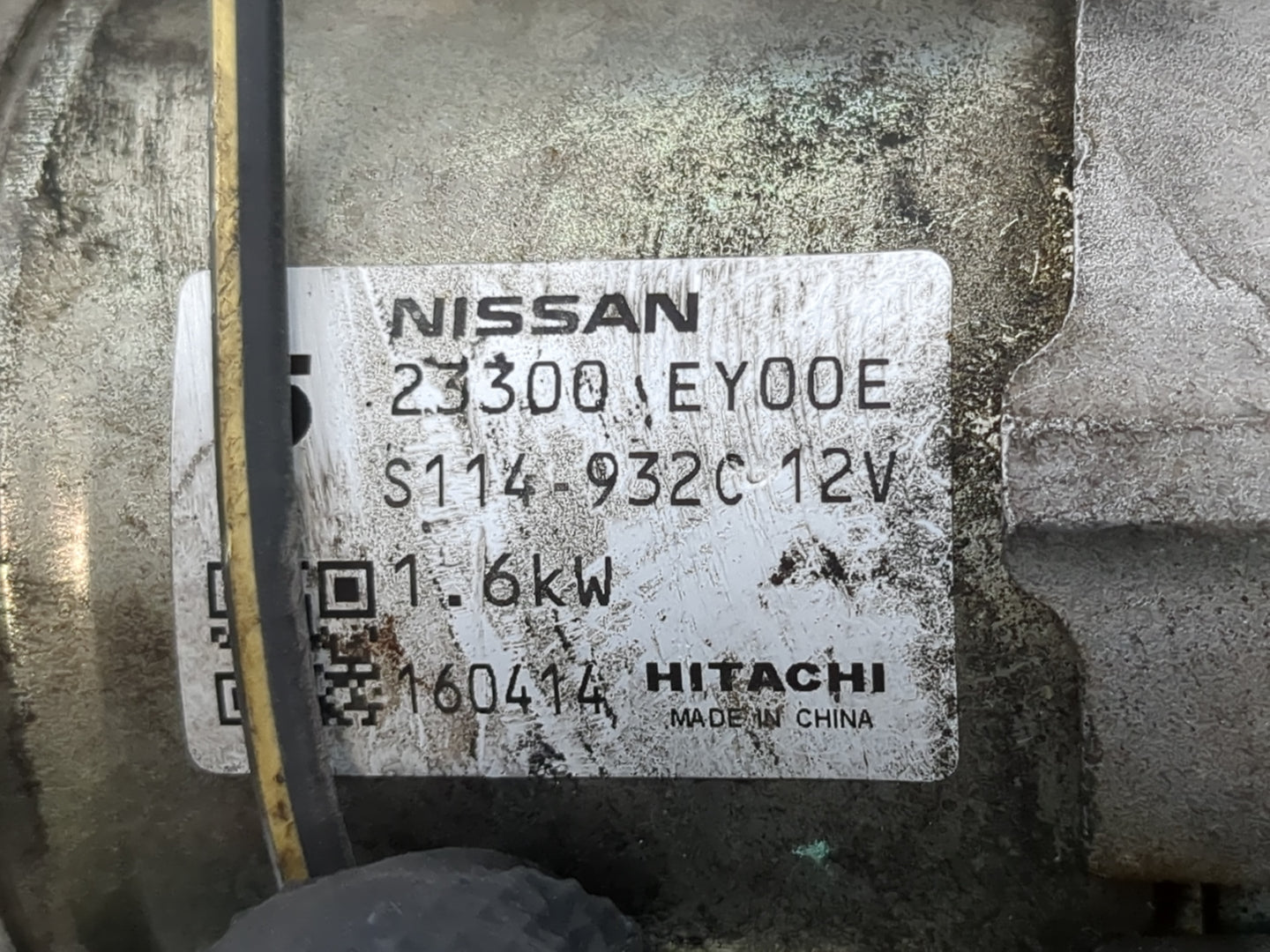 2014-2020 Infiniti Q50 Car Starter Motor Solenoid OEM P/N:23300 EY00E Fits OEM Used Auto Parts - Oemusedautoparts1.com