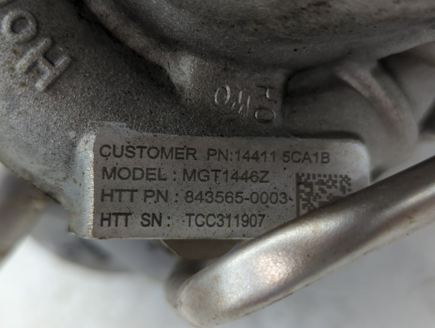 2016 Infiniti Q50 Turbocharger Turbo Charger Super Charger Supercharger - Oemusedautoparts1.com