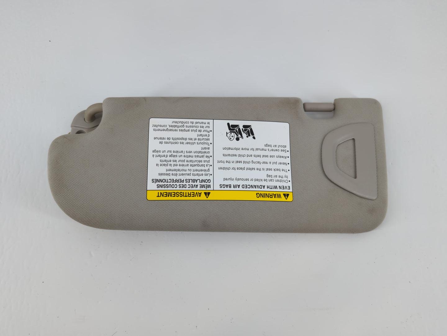 2014-2020 Infiniti Q50 Sun Visor Shade Replacement Passenger Right Mirror Fits Fits 2014 2015 2016 2017 2018 2019 2020 OEM U