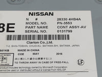 2016-2018 Infiniti Q50 Radio AM FM Cd Player Receiver Replacement P/N:28330 4HB4A Fits Fits 2016 2017 2018 2019 2020 OEM Use