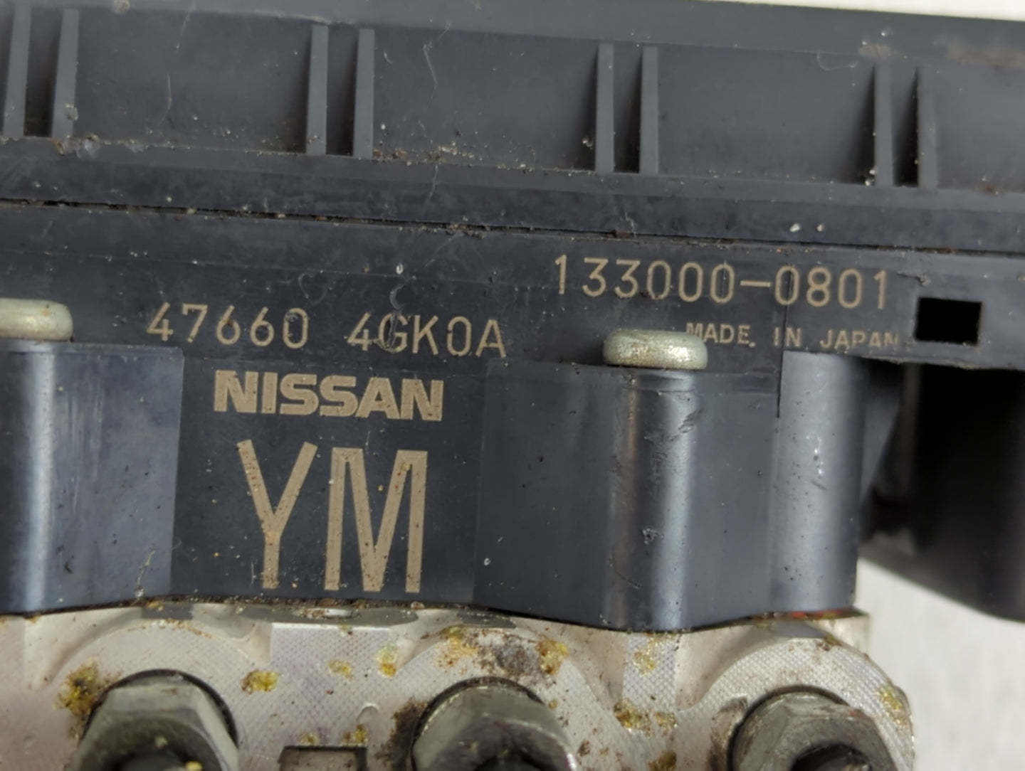 2016-2017 Infiniti Q50 ABS Pump Control Module Replacement P/N:133000-0801 47660 4GK0A Fits Fits 2016 2017 OEM Used Auto Par