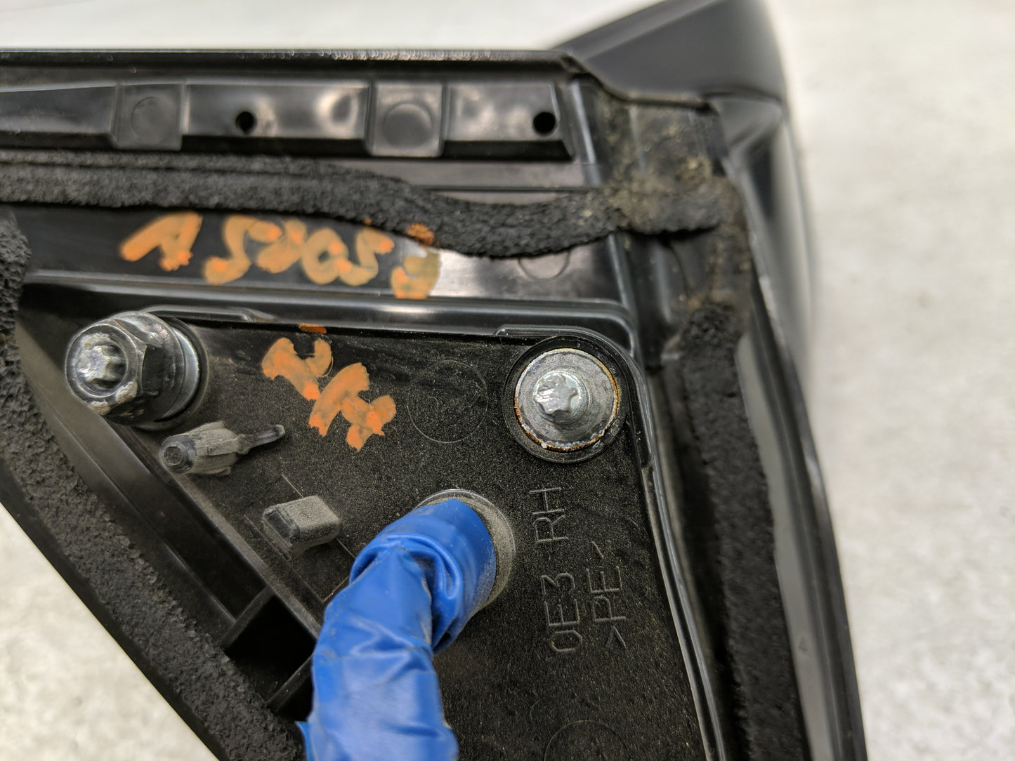 2016-2019 Infiniti Q50 Side Mirror Replacement Passenger Right View Door Mirror Fits Fits 2016 2017 2018 2019 OEM Used Auto 