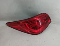 2016-2017 Infiniti Q50 Tail Light Assembly Driver Left OEM Fits Fits 2016 2017 OEM Used Auto Parts - Oemusedautoparts1.com