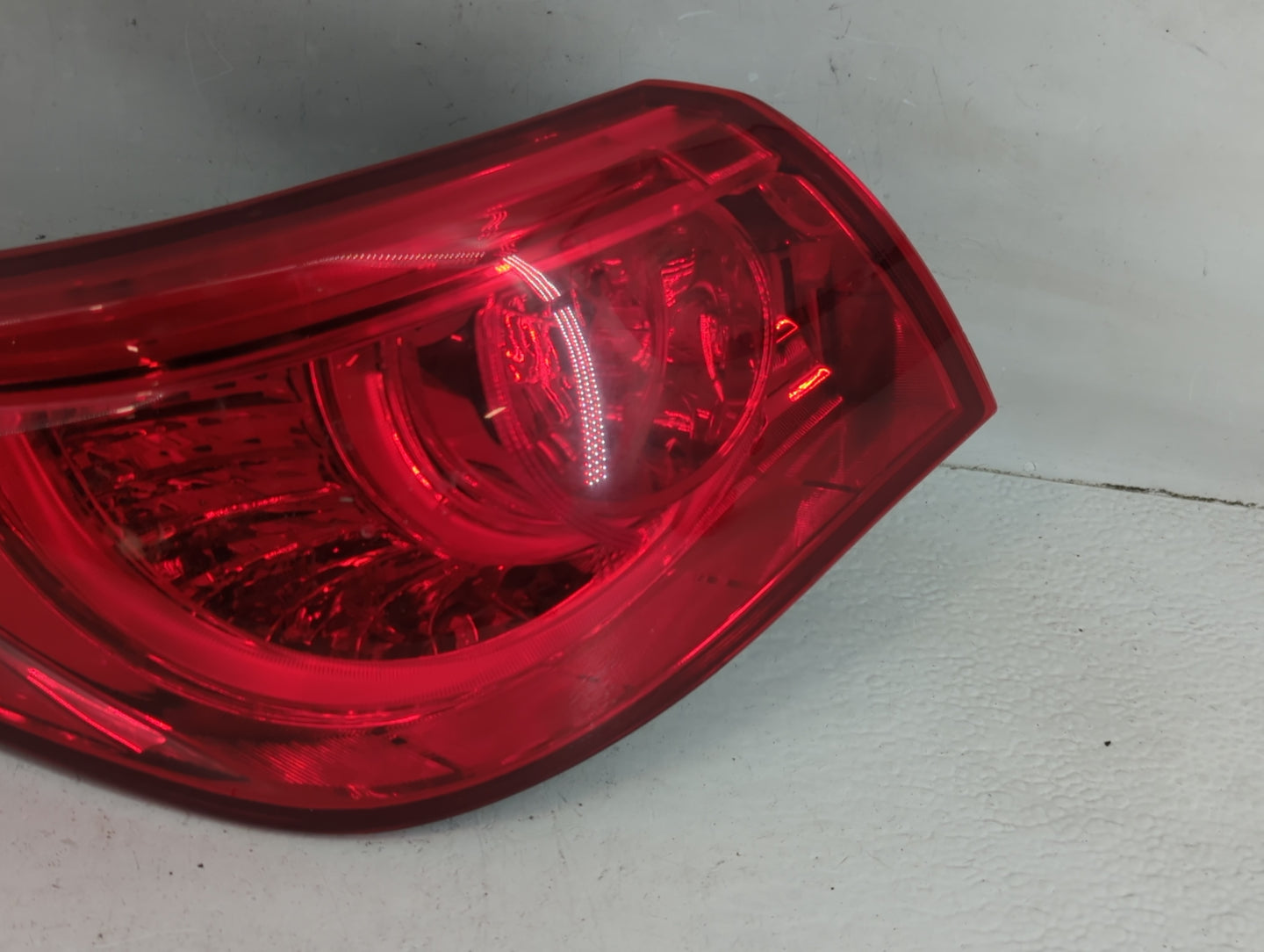 2016-2017 Infiniti Q50 Tail Light Assembly Driver Left OEM Fits Fits 2016 2017 OEM Used Auto Parts - Oemusedautoparts1.com