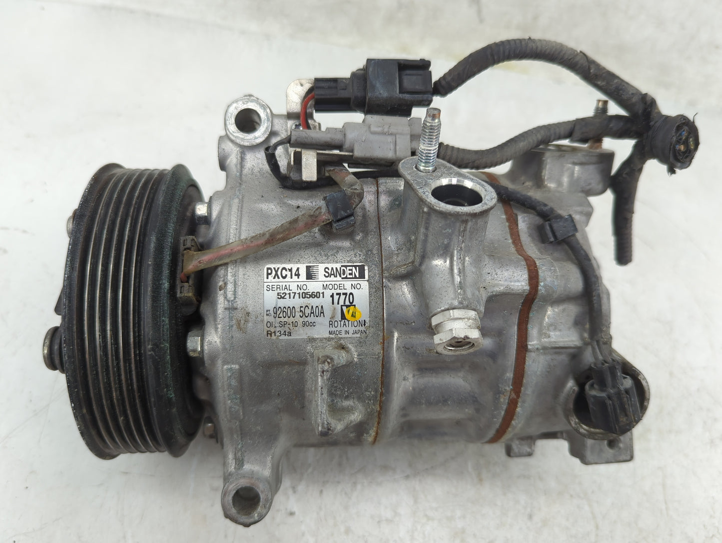 2016-2020 Infiniti Q50 Air Conditioning A/c Ac Compressor Oem - Oemusedautoparts1.com