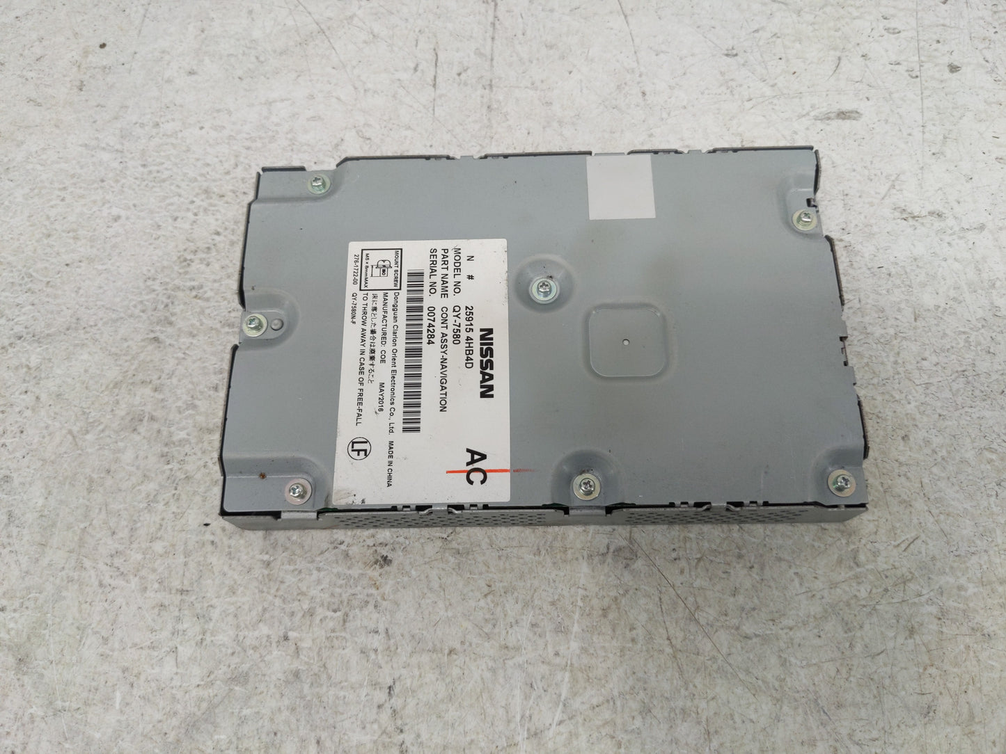 2016-2017 Infiniti Q50 Driver Assist Control Module 25915 4hb4d - Oemusedautoparts1.com