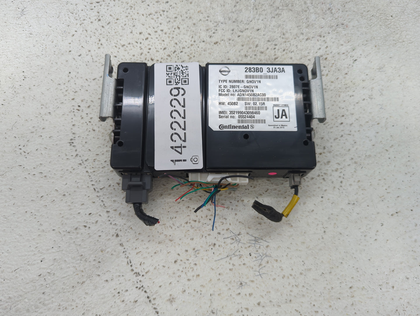 2014-2018 Infiniti Q50 Radio AM FM Cd Player Receiver Replacement P/N:283B0 3JA3A 28330 4HB4A Fits Fits 2014 2015 2016 2017 
