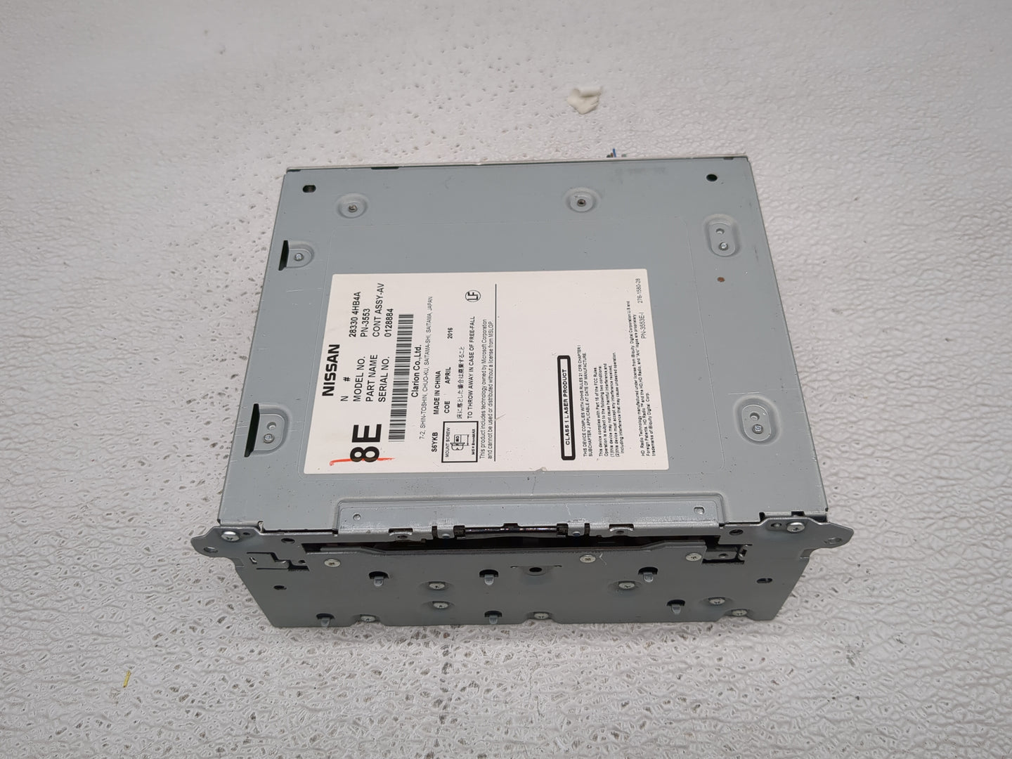 2014-2018 Infiniti Q50 Radio AM FM Cd Player Receiver Replacement P/N:28330 4HB4A Fits Fits 2014 2015 2016 2017 2018 OEM Use