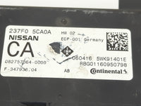 2016 Infiniti Q50 PCM Engine Control Computer ECU ECM PCU OEM P/N:237F0 5CA0A 5WK91401E Fits OEM Used Auto Parts - Oemusedau