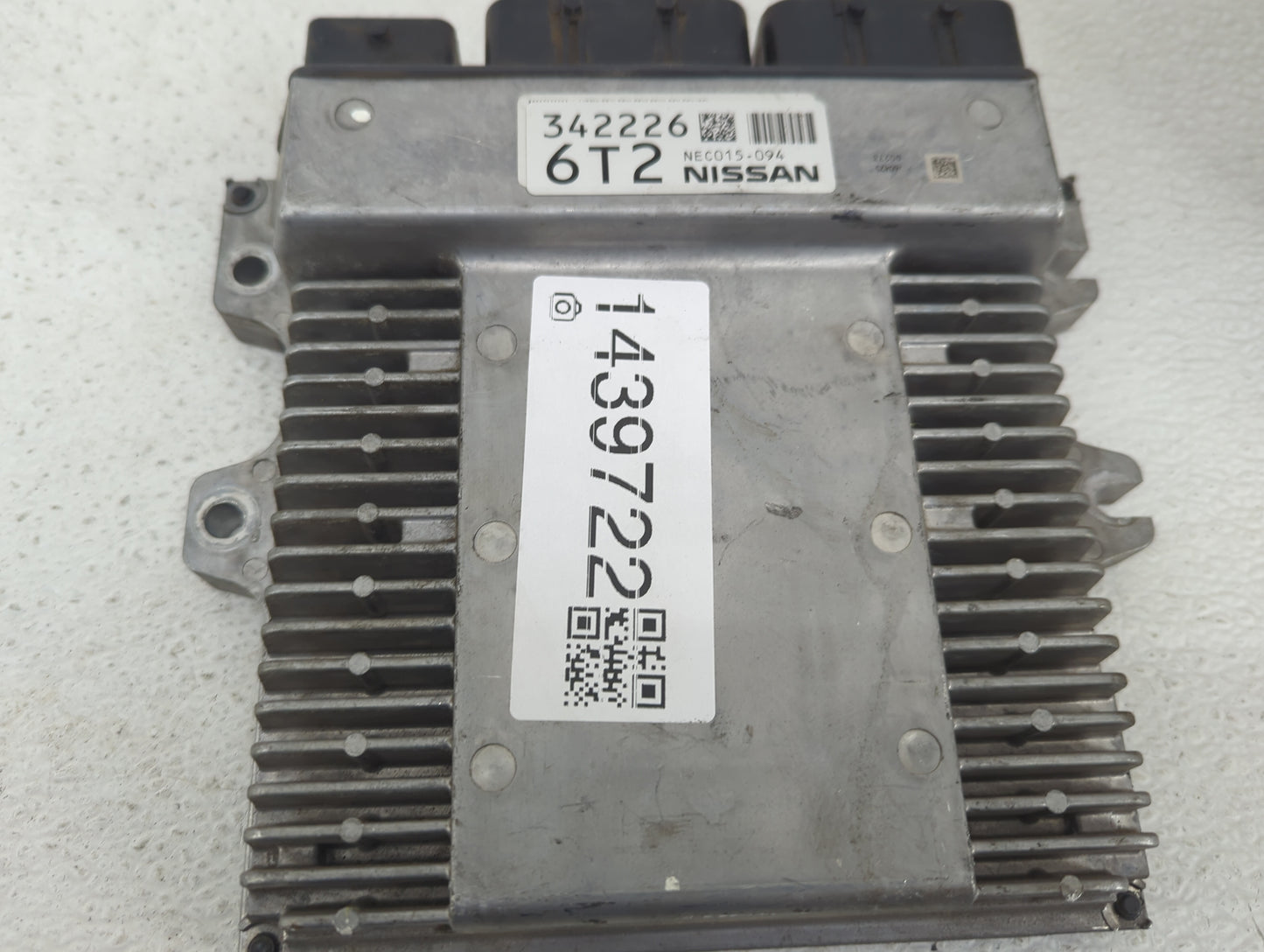 2016 Infiniti Q50 PCM Engine Control Computer ECU ECM PCU OEM P/N:NEC015-094 Fits OEM Used Auto Parts - Oemusedautoparts1.co