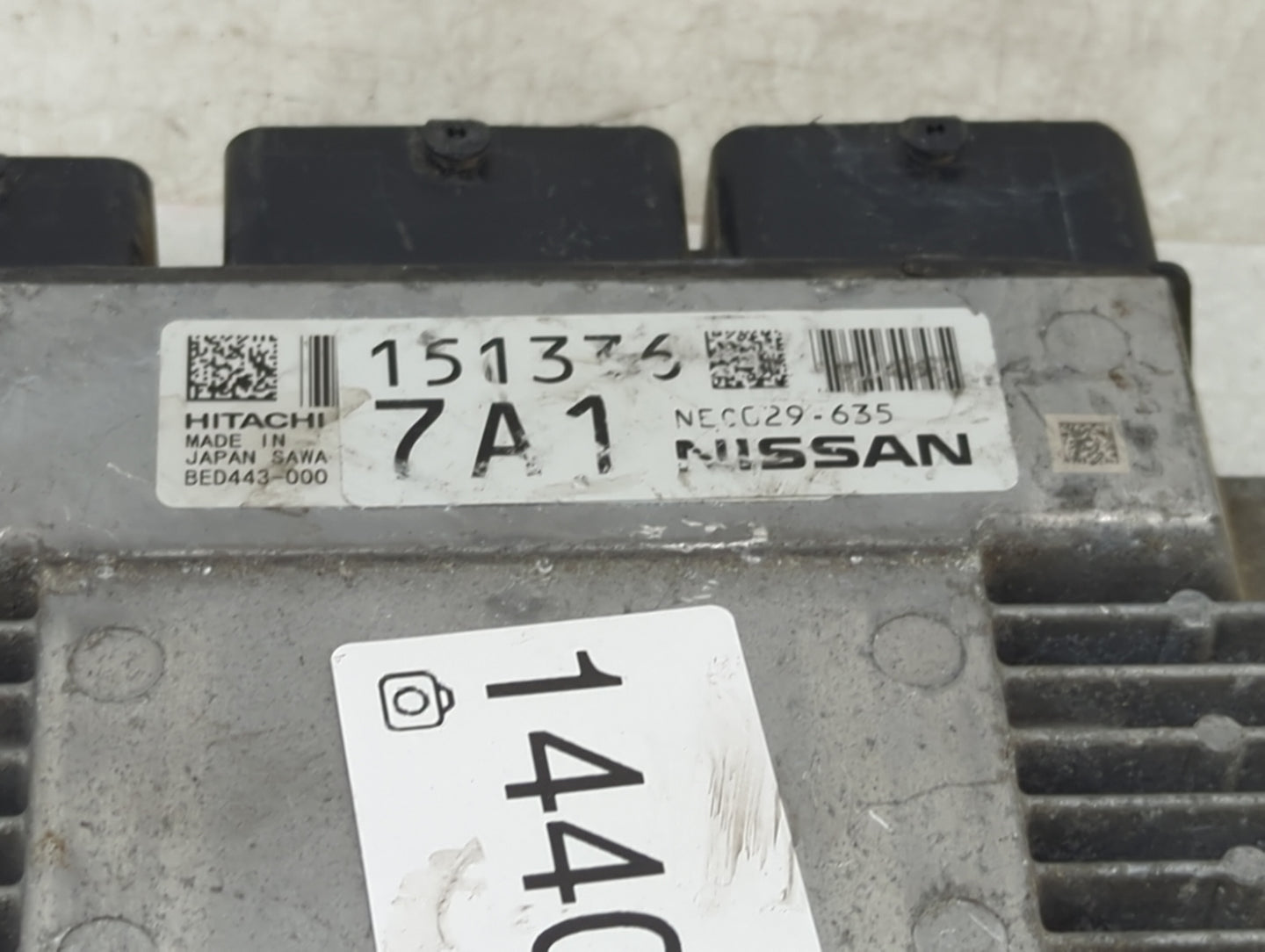 2016 Infiniti Q50 PCM Engine Control Computer ECU ECM PCU OEM P/N:nec029-635 Fits OEM Used Auto Parts - Oemusedautoparts1.co