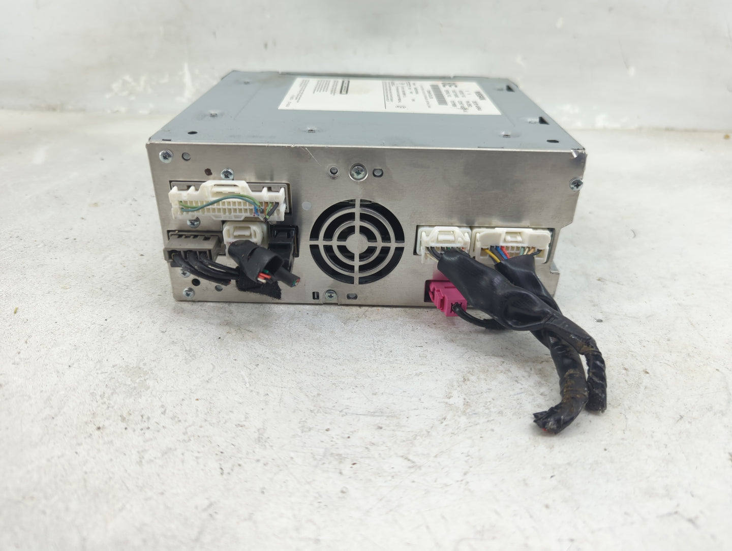 2014-2018 Infiniti Q50 Radio AM FM Cd Player Receiver Replacement P/N:28330 4HB4A Fits Fits 2014 2015 2016 2017 2018 OEM Use